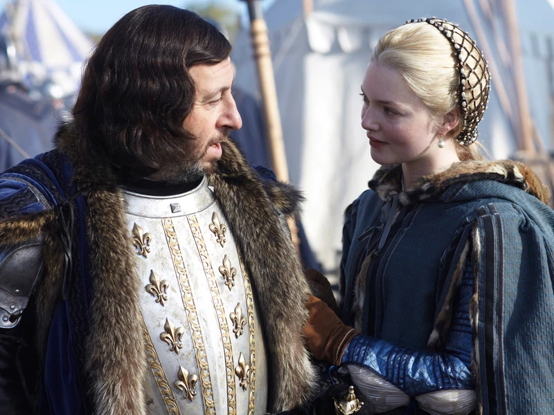 Image 007 The Art of War episode still of Charles VIII and Lucrezia