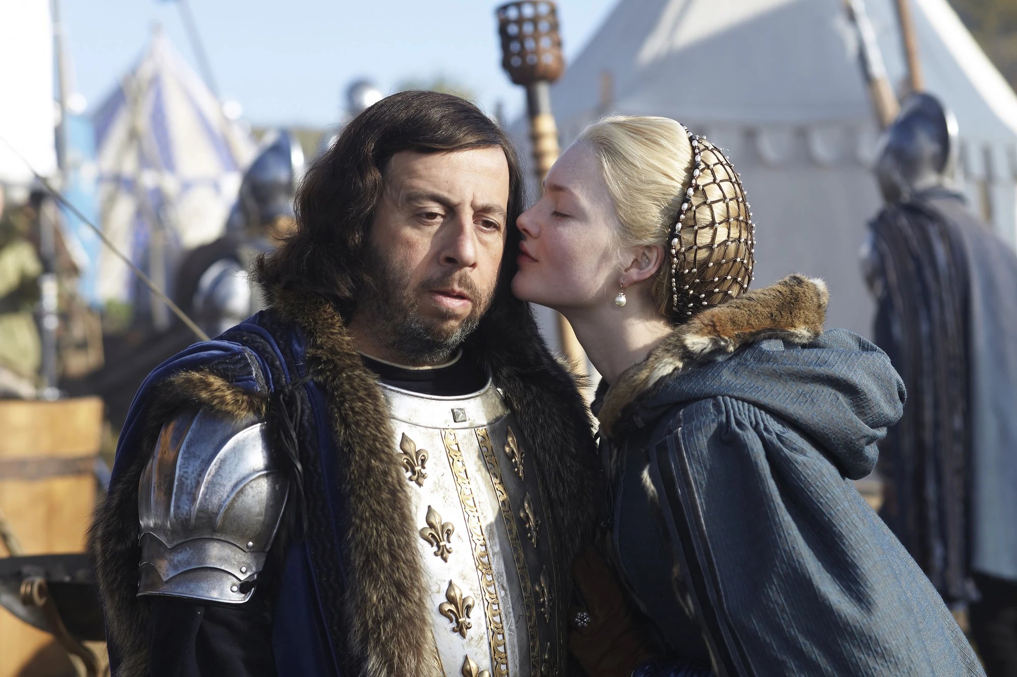 Image 006 The Art of War episode still of Charles VIII and Lucrezia