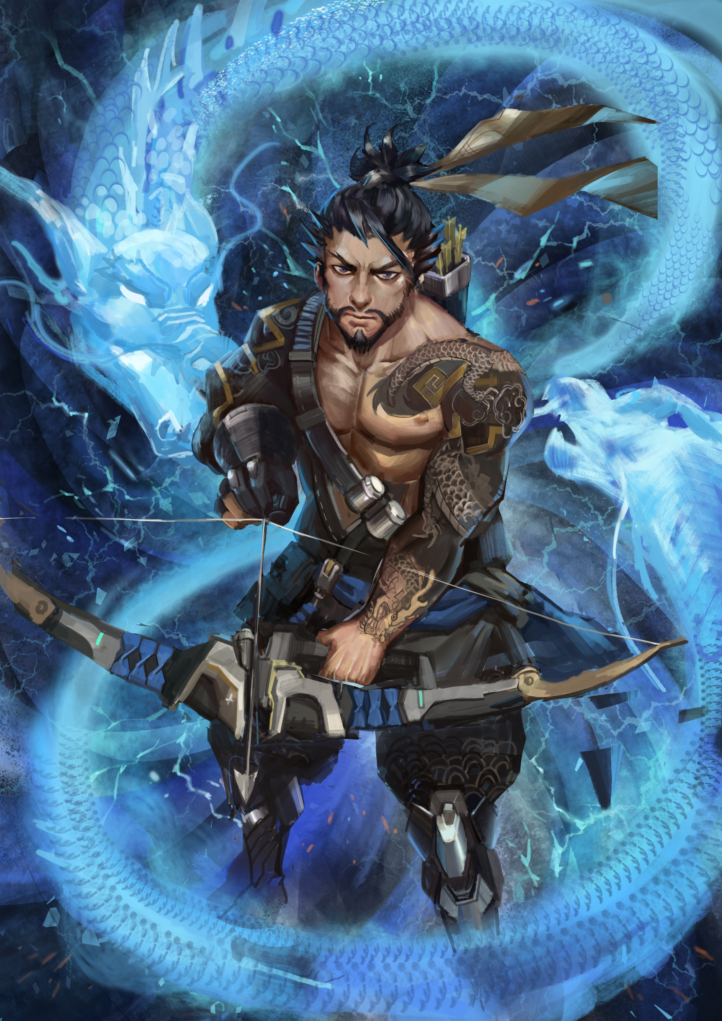 Hanzo Shimada Overwatch Overwatch The Comic Book Wiki Fandom