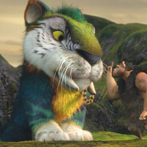 croods tiger stuffed animal