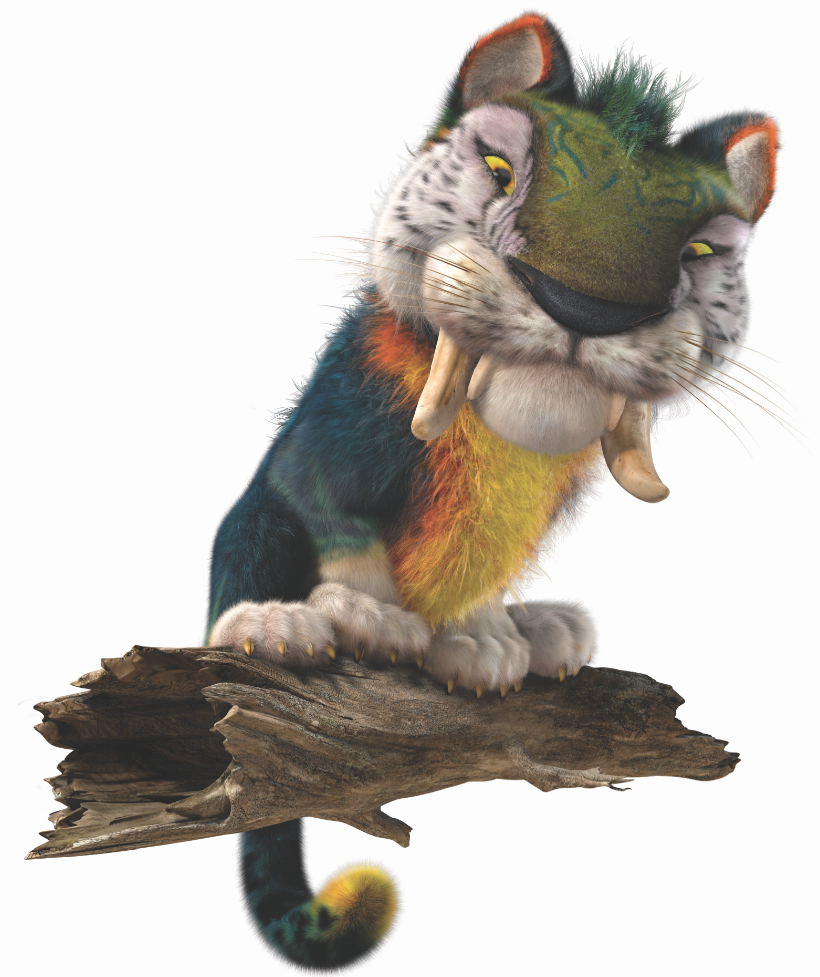 croods tiger stuffed animal