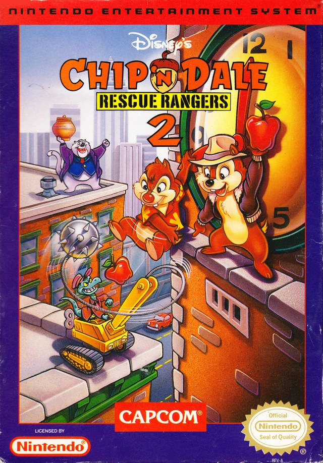 chip and dale rescue rangers video game