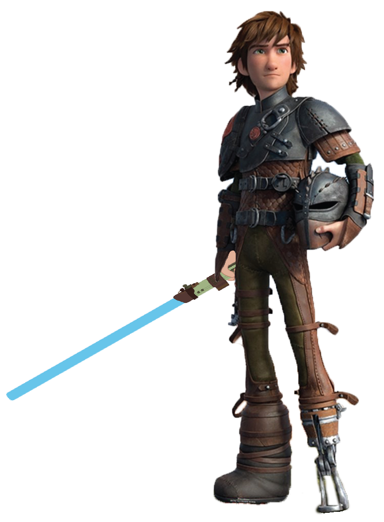 Image - Hiccup with his Lightsaber.png | The Equestrian Ressitance