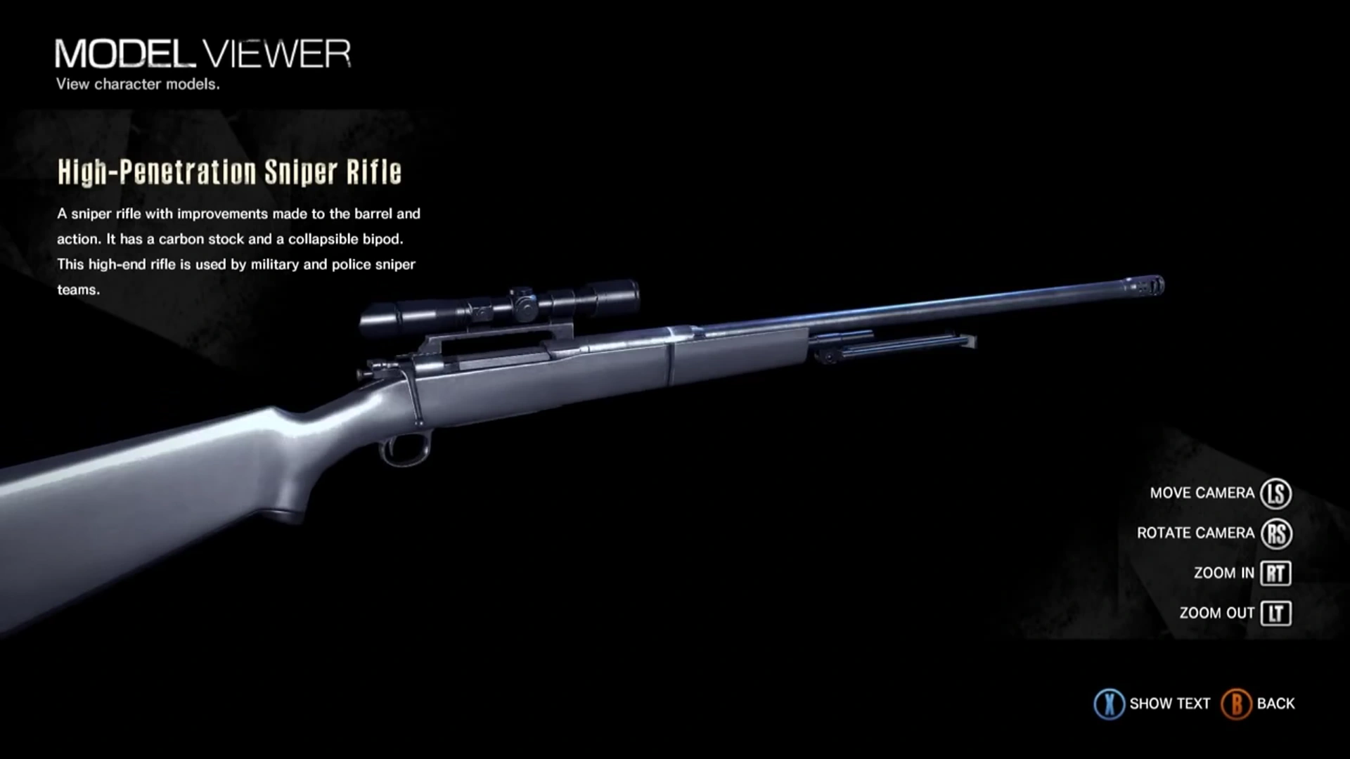 Image HP Sniper Rifle model viewer.png The Evil Within Wiki