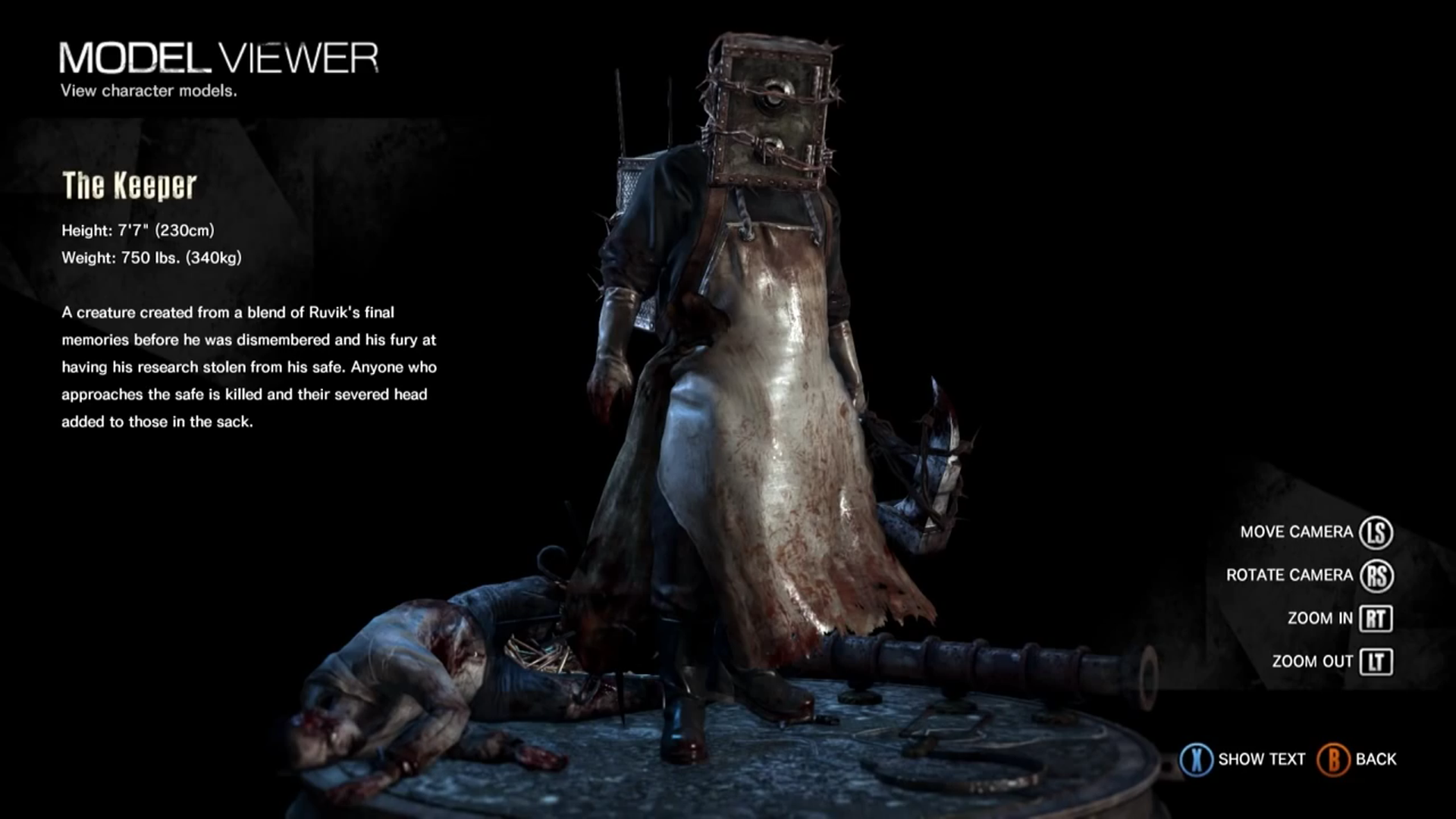 the evil within the keeper figure