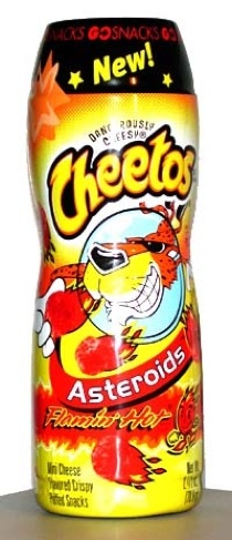 cheetos asteroids the foods
