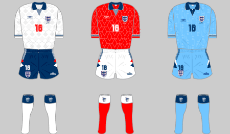 england 1992 shirt