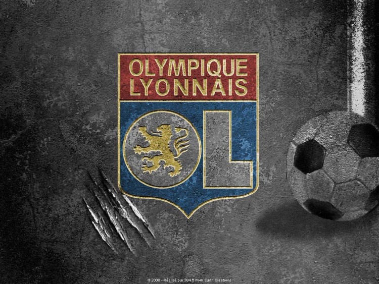 Image - Olympique Lyonnais Logo wallpaper 002.jpg | Football Wiki ...