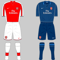 arsenal jersey 2009