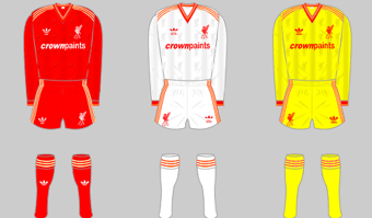 liverpool kit 1985