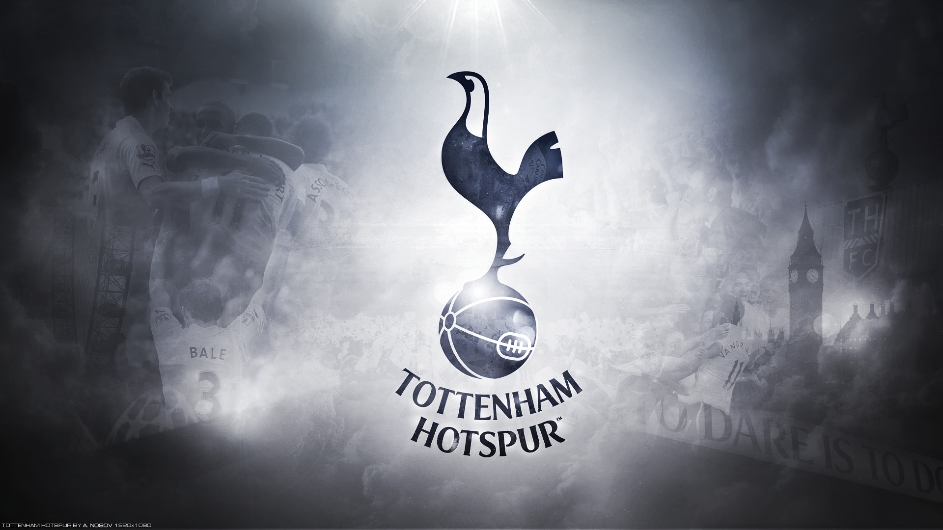 Image - Tottenham-Hotspur-FC-Football-Logo-Wallpaper 001 ...