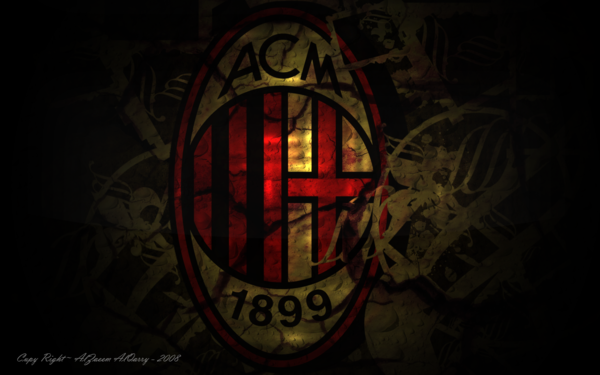 Image - AC Milan Logo wallpaper 003.png | Football Wiki ...
