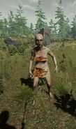 Bald Clothed Female Tribal Cannibal