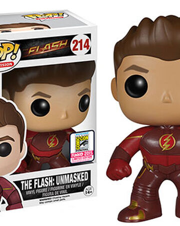 funko pop the flash unmasked 214