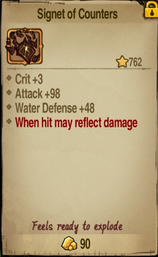 Signet Of Counters The Greedy Cave Xd Wikia Fandom