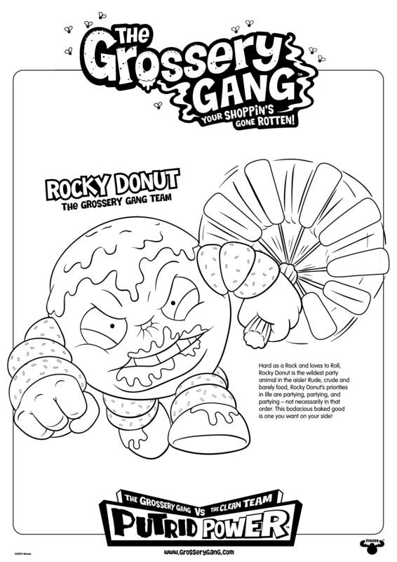Dodgey Donut The Grossery Gang Wikia Fandom