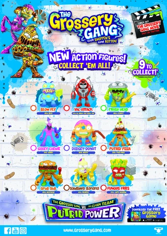 the grossery gang garbage truck