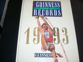 Guinness Book Of Records 1993 | Guinness World Records Wiki | Fandom