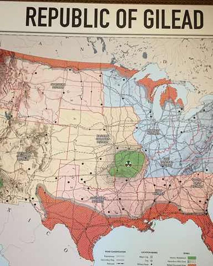 Geography Of Gilead The Handmaid S Tale Wiki Fandom