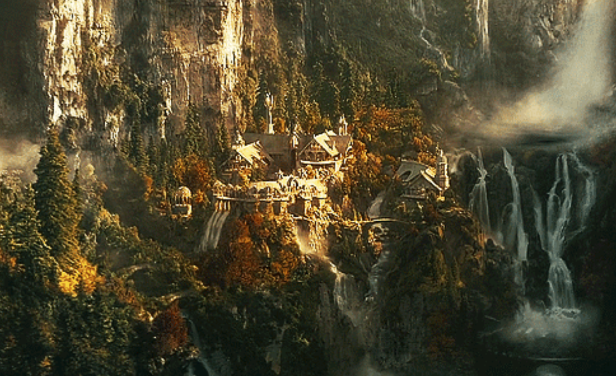 Rivendell Map Lord Of The Rings Rivendell Hobbit Lotr Saga Wikia - The