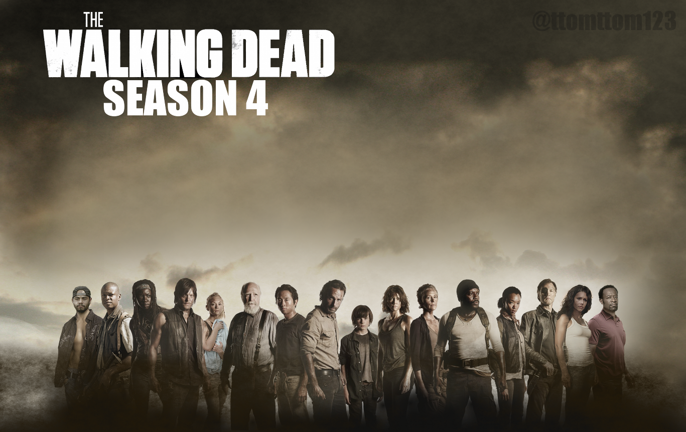Image - SEASON-4-COMPLETE-CAST-POSTER-The-Walking-Dead-the-walking ... Image - SEASON-4-COMPLETE-CAST-POSTER-The-Walking-Dead-the-walking ...