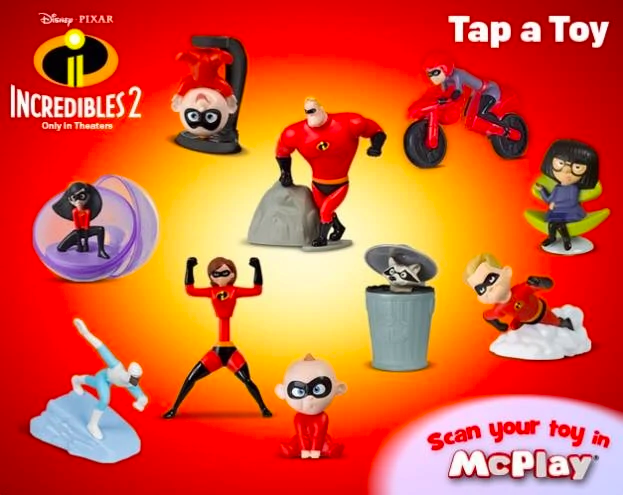 happy meal incredibles