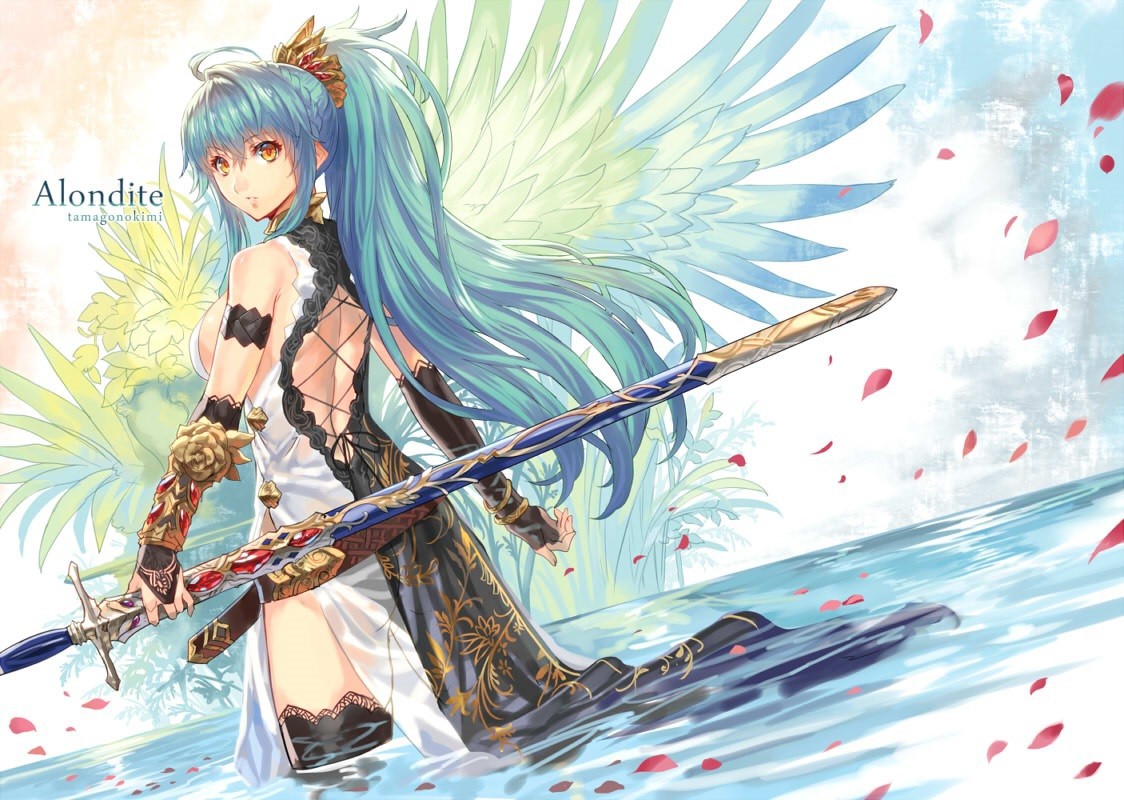 Image - Anime Girl with blue hair 042301 .jpg | The Legend of Bekemeier