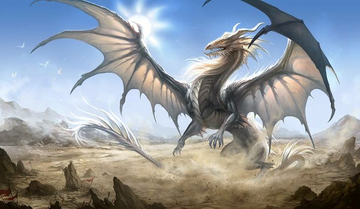 Dragon, silver