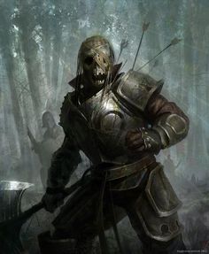Skeleton knight