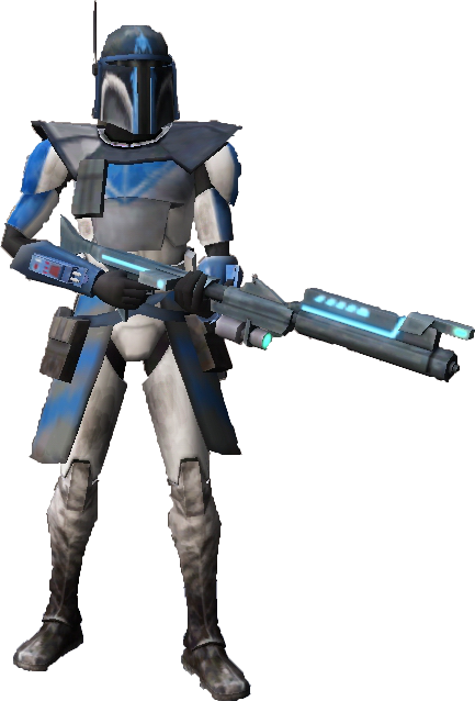 the mandalorian trooper 1 and 2