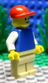 red lego man