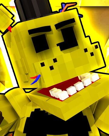 Golden Freddy The Minecraft Fnaf Wiki Fandom