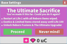SacrificeGUI