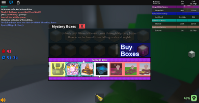 Secret codes for miners haven roblox