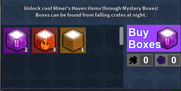 Mystery Boxes The Miner S Haven Wikia Fandom Powered By Wikia - to