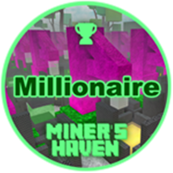 Badges The Miner S Haven Wikia Fandom - roblox pizza party balloons miners haven