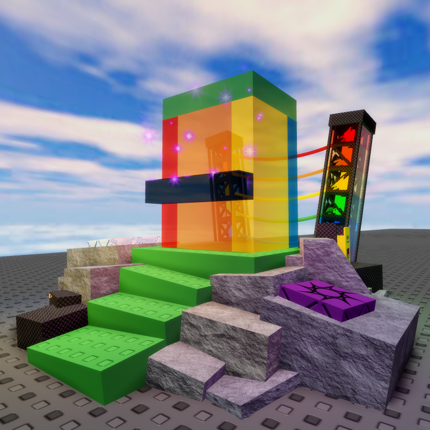 Rainbow Path Giver The Miner S Haven Wikia Fandom - rainbow carpet roblox gear code