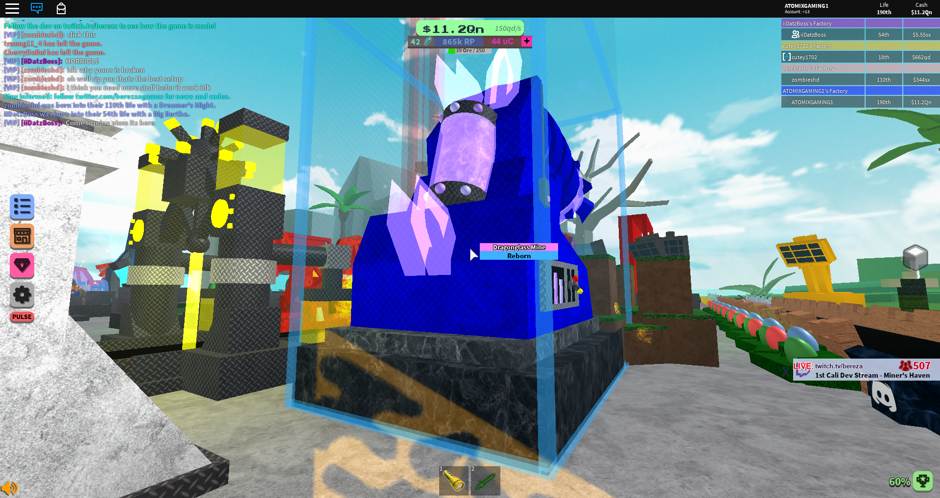 Roblox Miners Haven Money Glitch