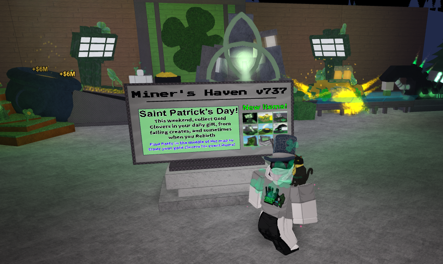 Category Golden Clover Event The Miner S Haven Wikia Fandom - john doe hacking roblox march 17