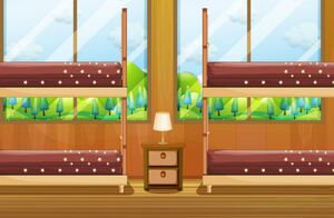 Taco, Teddy, Flutter, Wolfie and Nev's Bedroom