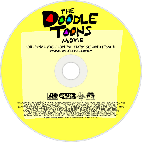 Image - The Doodle Toons Movie (2017) Soundtrack disc.png | Music
