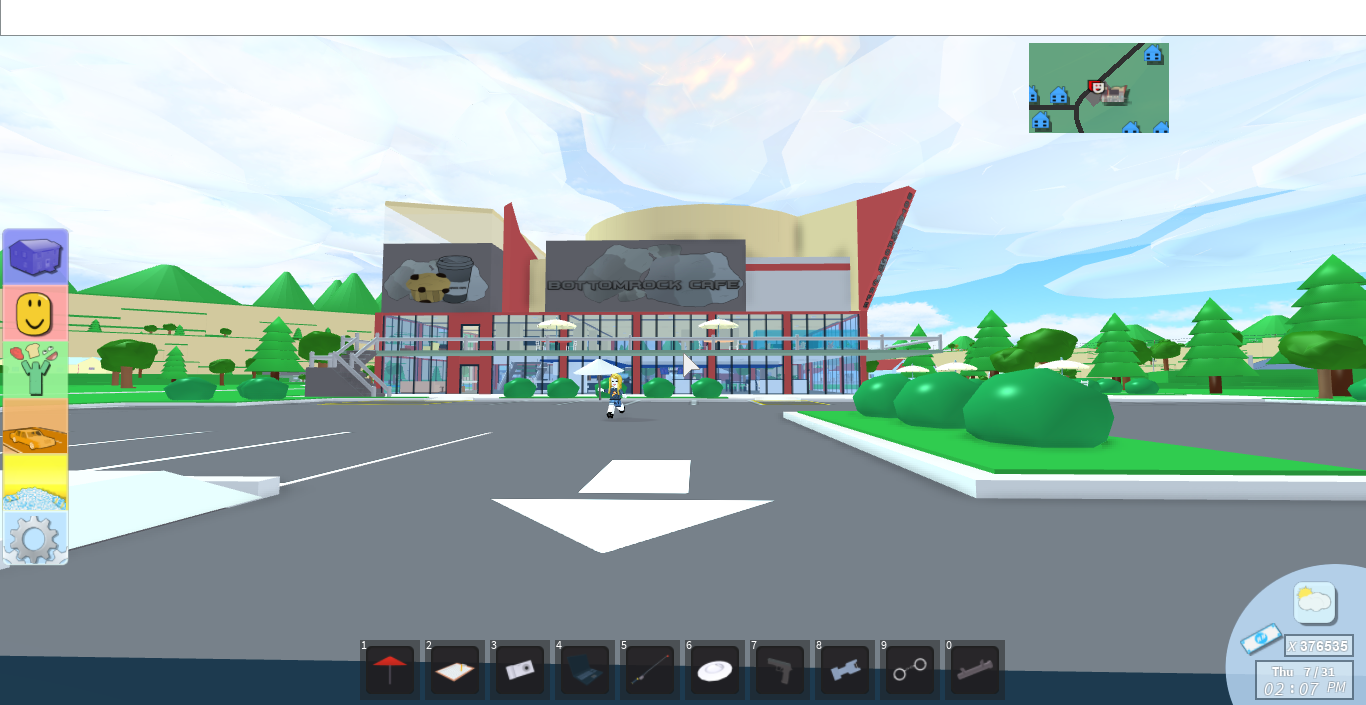 Bottomrock Cafe The Neighborhood Of Robloxia Wiki Fandom - 