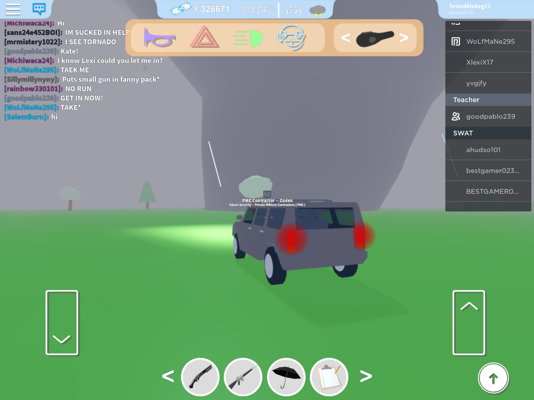 Tornado The Neighborhood Of Robloxia Wiki Fandom - roblox the neighborhood of robloxia patrol car vehicle for sale in