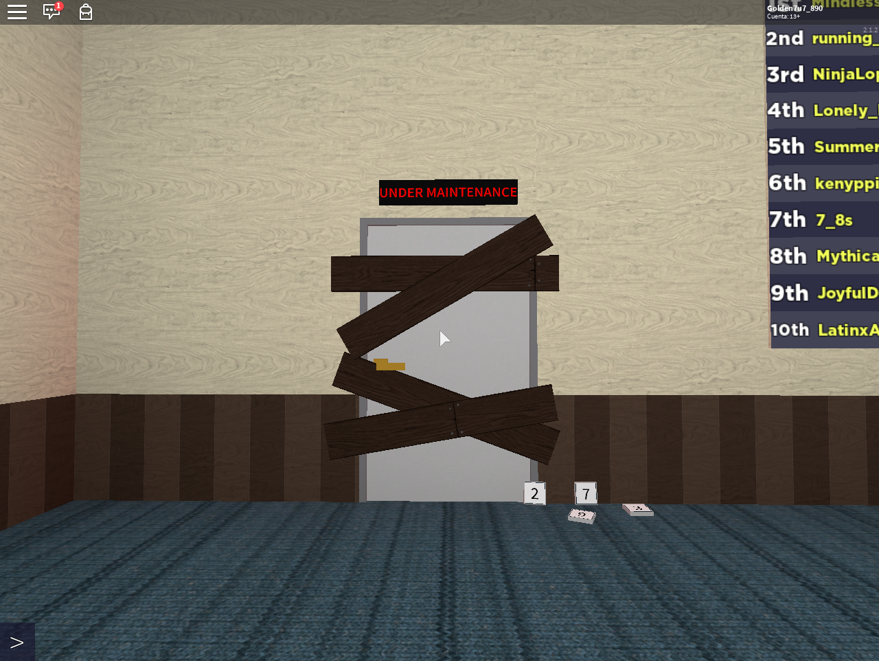 Code For Door In Scary Elevator Roblox