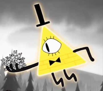 Bill cipher animated cursor pack