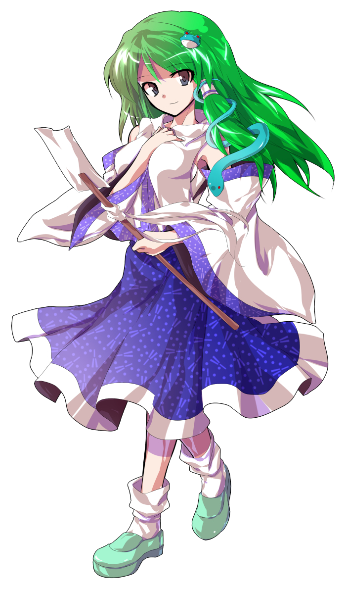 Kochiya Sanae 東風谷 早苗 Touhou 東方 Project Anime Game Minecraft Skin