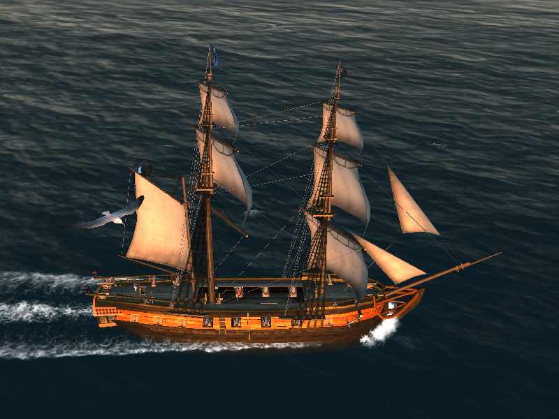pirate caribbean hunt sails