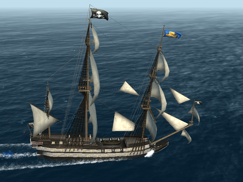 pirate caribbean hunt ship mod