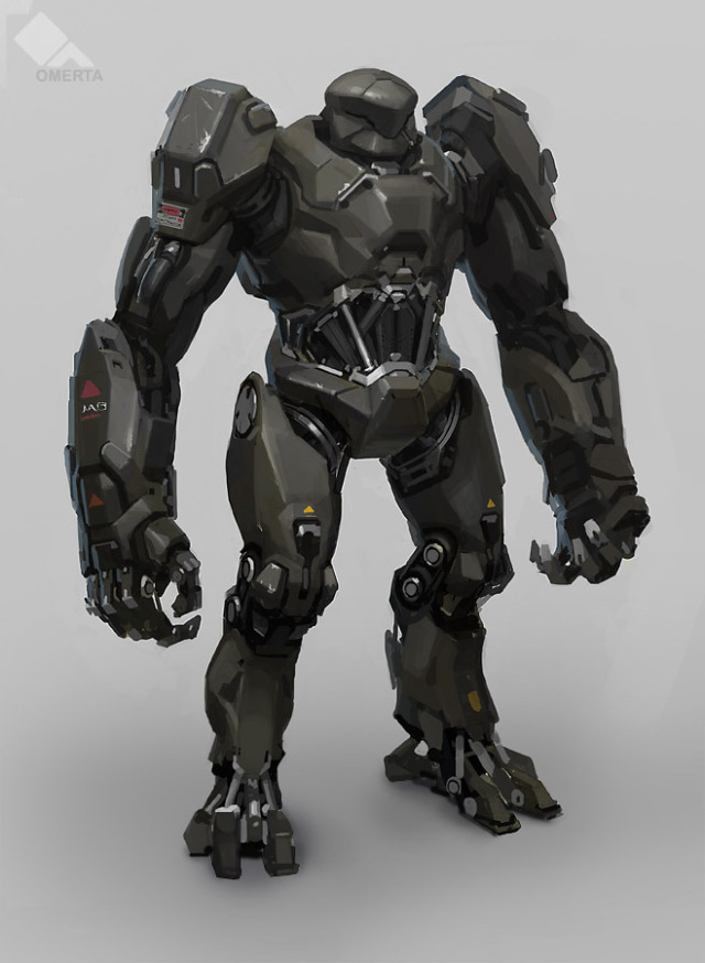 Image - 640x874 5131 Omerta 2d sci fi robot picture image digital art ...