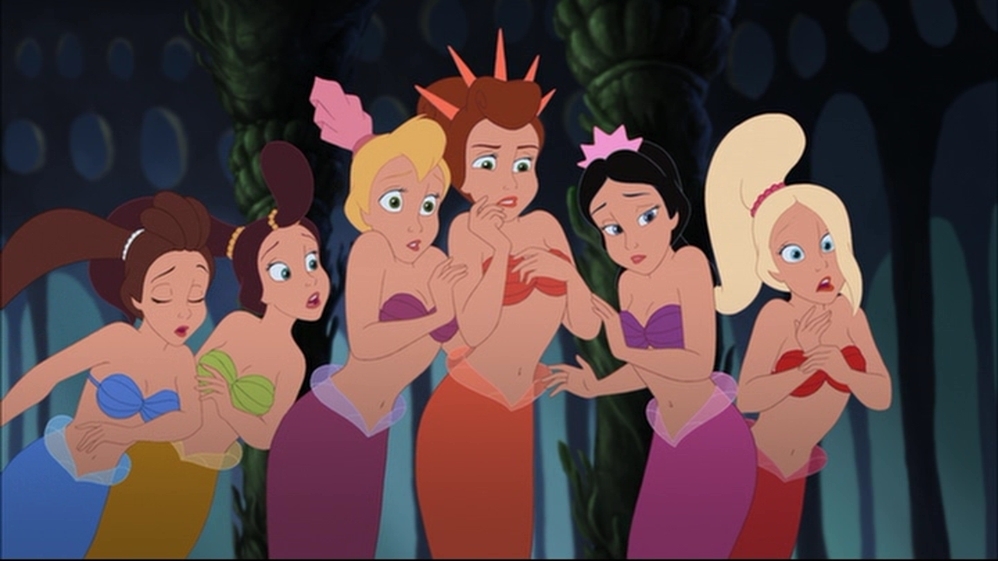 disney princess ariel and sisters